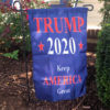 Trump 2020 Keep America Great garden banner flag