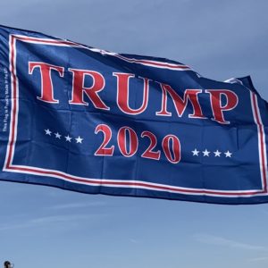 5Pcs Small Hand Flags Keep America Great Trump 2020 Flag Mini Bunting Trump Flag 